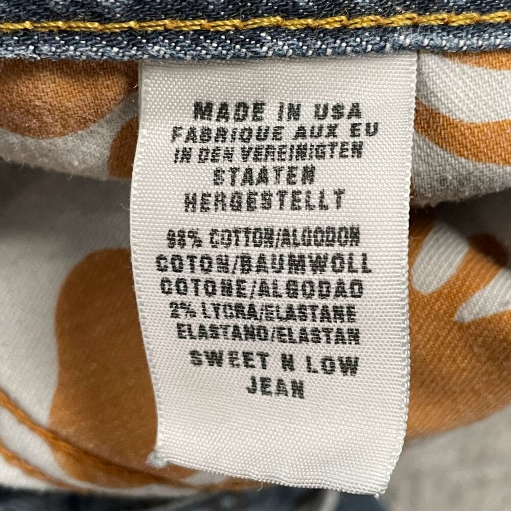 VTG Lucky Brand Jeans Womens 10 Sweet N Low Gene Montesano Made in USA - Picture 9 of 12